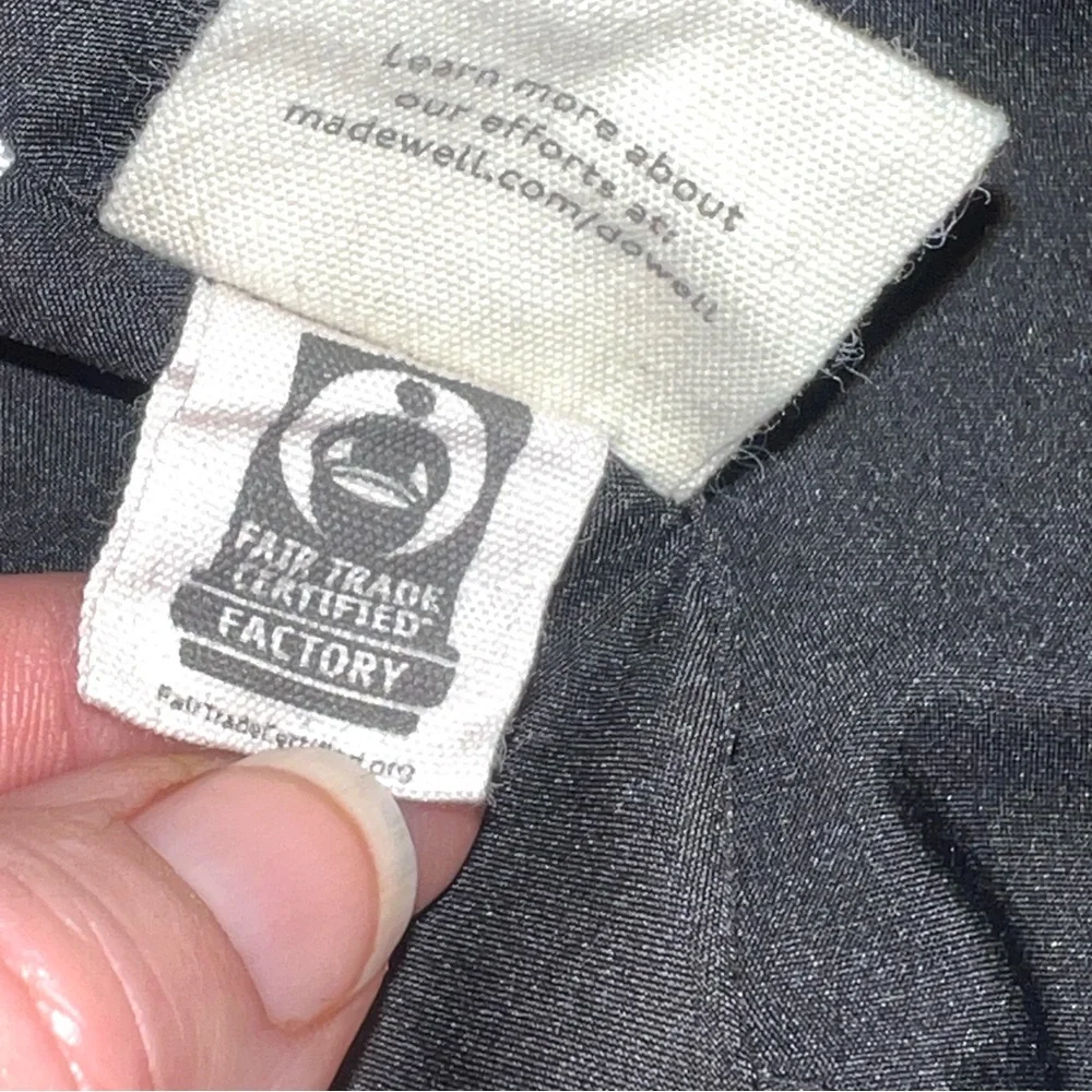 Madewell Jacket Relaxed‎ Fit Blazer in Softdrape True Black XS